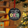  I Will Always Be My Sisters Keeper Order Of Eastern Star OES Christmas Ornaments 