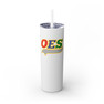OES Tail Order Of Eastern Star OES Skinny Tumbler with Straw, 20oz