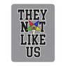  They Not Like Us Order Of Eastern Star Sherpa Blanket 