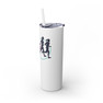 She Runs This Town Skinny Tumbler with Straw, 20oz