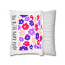  alpha Kappa Delta Phi Flowers Square Pillowcase 