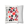 Alpha Omicron Pi Flowers Square Pillowcase 