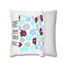  Pi Beta Phi Flowers Square Pillowcase 
