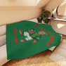  Alpha Chi Omega Teddy Bear Sherpa Blanket - Giant Size! 