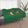  Alpha Gamma Delta Teddy Bear Sherpa Blanket - Giant Size! 