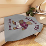 Alpha Phi Teddy Bear Sherpa Blanket - Giant Size!