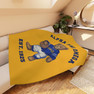 Alpha Phi Omega Teddy Bear Sherpa Blanket - Giant Size!
