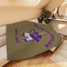 Delta Phi Epsilon Teddy Bear Sherpa Blanket - Giant Size!