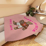 Gamma Phi Beta Teddy Bear Sherpa Blanket - Giant Size!