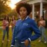 Zeta Phi Beta Varsity Street Jacket