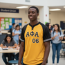 Alpha Phi Alpha Cutter Henley Jersey