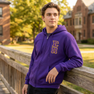 Sigma Pi Heavy Full Zip Hoodie - 3" Letters