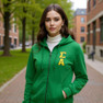 Sigma Alpha Heavy Full Zip Hoodie - 3" Letters