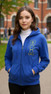 Theta Phi Alpha Heavy Full Zip Hoodie - 3" Letters