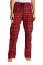  Alpha Chi Omega Flannel Lettered Plaid PJ's 