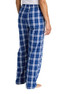  Alpha Xi Delta Flannel Lettered Plaid PJ's 