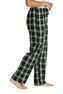  Sigma Alpha Flannel Lettered Plaid PJ's 