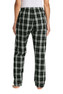  Sigma Alpha Flannel Lettered Plaid PJ's 