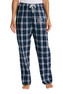  Tau Beta Sigma Flannel Lettered Plaid PJ's 