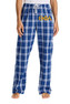  Theta Phi Alpha Flannel Lettered Plaid PJ's 