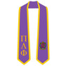  Pi Lambda Phi Greek 2 Tone Lettered Graduation Sash Stole 