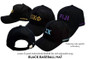 Sorority Shop Fraternity Black Baseball Cap 