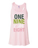 Printify Alpha Kappa Alpha 1908 Racer Back Tank Top - Bella Canvas 