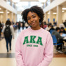 Alpha Kappa Alpha Since 1908 Crew Sweatshirt