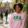 Alpha Kappa Alpha Since 1908 Crew Sweatshirt