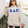 Super Heavyweight "The Heavy" Alpha Delta Pi Lettered Greek Hoodie