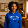 Zeta Phi Beta Silhouette Sweatshirt – Presence Refined. Power Understood.