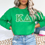 Fraternity & Sorority Satin Stitch Crewneck Sweatshirt