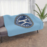 Kiwanis Light Blue Sherpa Blanket - Giant Size!