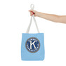 Kiwanis Black Handle Tote Bag