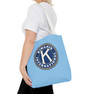 Kiwanis Black Handle Tote Bag