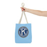 Kiwanis Black Handle Tote Bag