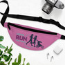 Moms Run This Town Pink Fanny Pack