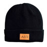 Fraternity Beanie Hat - Winter Hat -Greek Patch