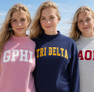 Sorority Nickname Lightweight Varsity Mockneck