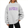 Delta Phi Epsilon Lightweight Varsity Mockneck Sweatshirt