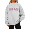 Sigma Kappa Varsity Lightweight Mockneck Sweatshirt