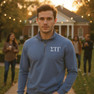 Sigma Tau Gamma Comfort Colors 1/4 Zip Pullover
