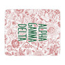 Alpha Gamma Delta Floral Sherpa Blanket - Giant Size!