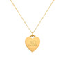 Chi Omega Heart Tag Necklace