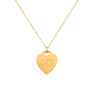 Delta Phi Epsilon Heart Tag Necklace