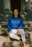 DISCOUNT Alpha Delta Pi Lettered Long Tee - Best Value