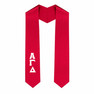 Alpha Gamma Delta  2" Greek Lettered Graduation Sash Stole