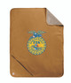 FFA - National FFA Organization Carhartt® Firm Duck Sherpa-Lined Blanket