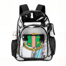 Alpha Kappa Alpha Clear Backpack with Mesh Pocket