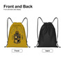 Alpha Phi Alpha Gold Drawstring Bag